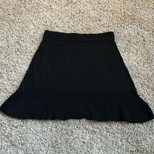Prana Thea sweater skirt black L